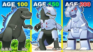 Surviving 200 Years As GODZILLA In GTA 5!