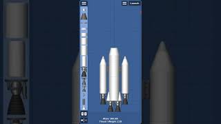 How to make a good Moon Rocket in Spaceflight Simulator | #shorts #sfs #nuetralizer