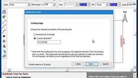 Subdivide parcel into smaller lots