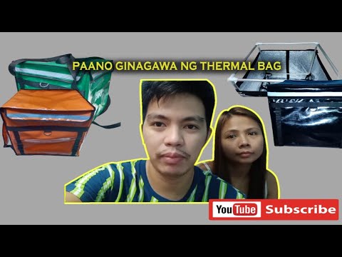 Paano GUMAWA NG DELIVERY THERMAL BAG