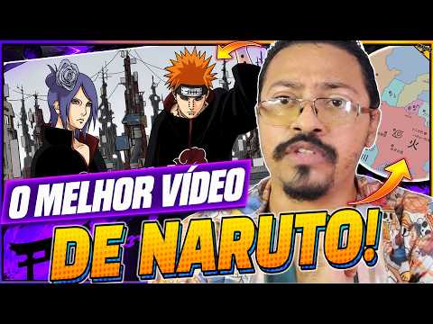 KISHIMOTO MESTRE DA PROPRIA OBRA! Reagindo ao @Grizsensei e analisando O MAPA NINJA DE NARUTO!
