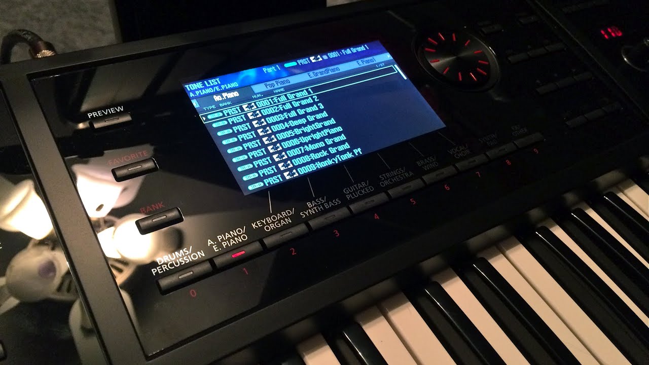 Piano Sounds of Roland FA-06 ! - YouTube