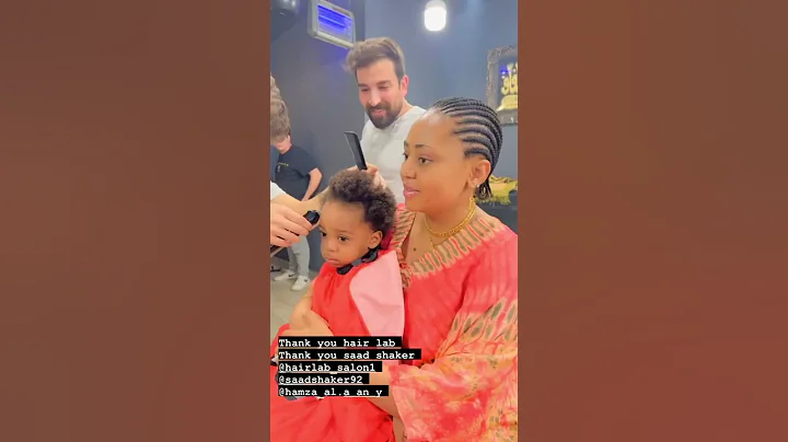 Regina Daniels Cutting Her Son's Hair #reginadaniels #nednwoko #shorts #eazzylifestyle