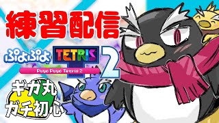 【ぷよぷよテトリス2】超初心！！練習配信！【#ギガ丸と雑談しよう】