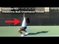 Single arm Med ball Throw - Tennis