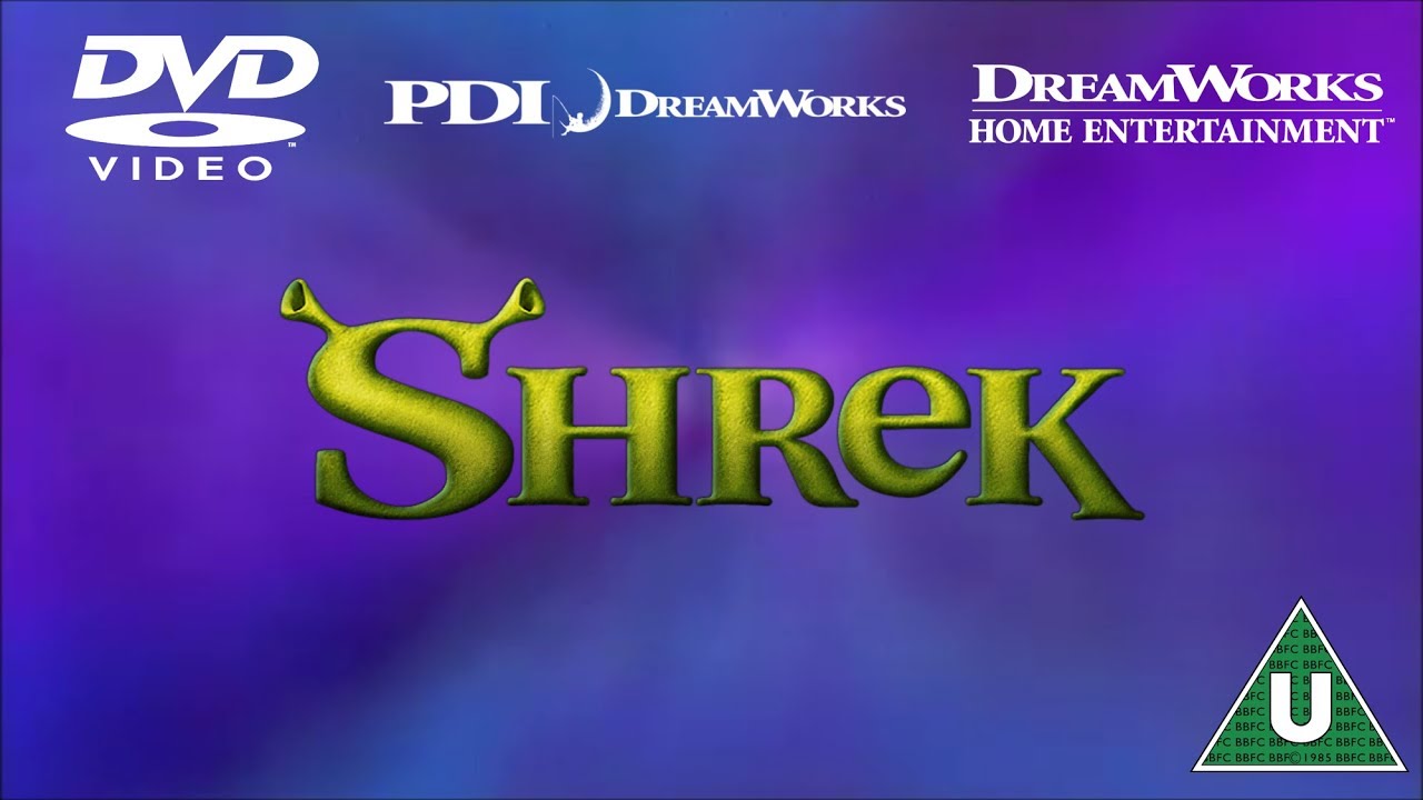 Opening To Shrek Uk Dvd 01 Youtube