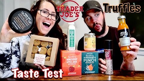 Trader Joe’s Truffle Food and NEW Item TASTE TEST! Gingerbread Sandwich Cookies