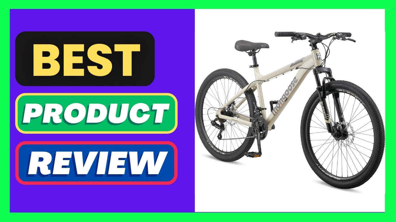 Mongoose Grafton Mountain Bike, 24, 26 or 27.5 Inch Bike, 21 Speed