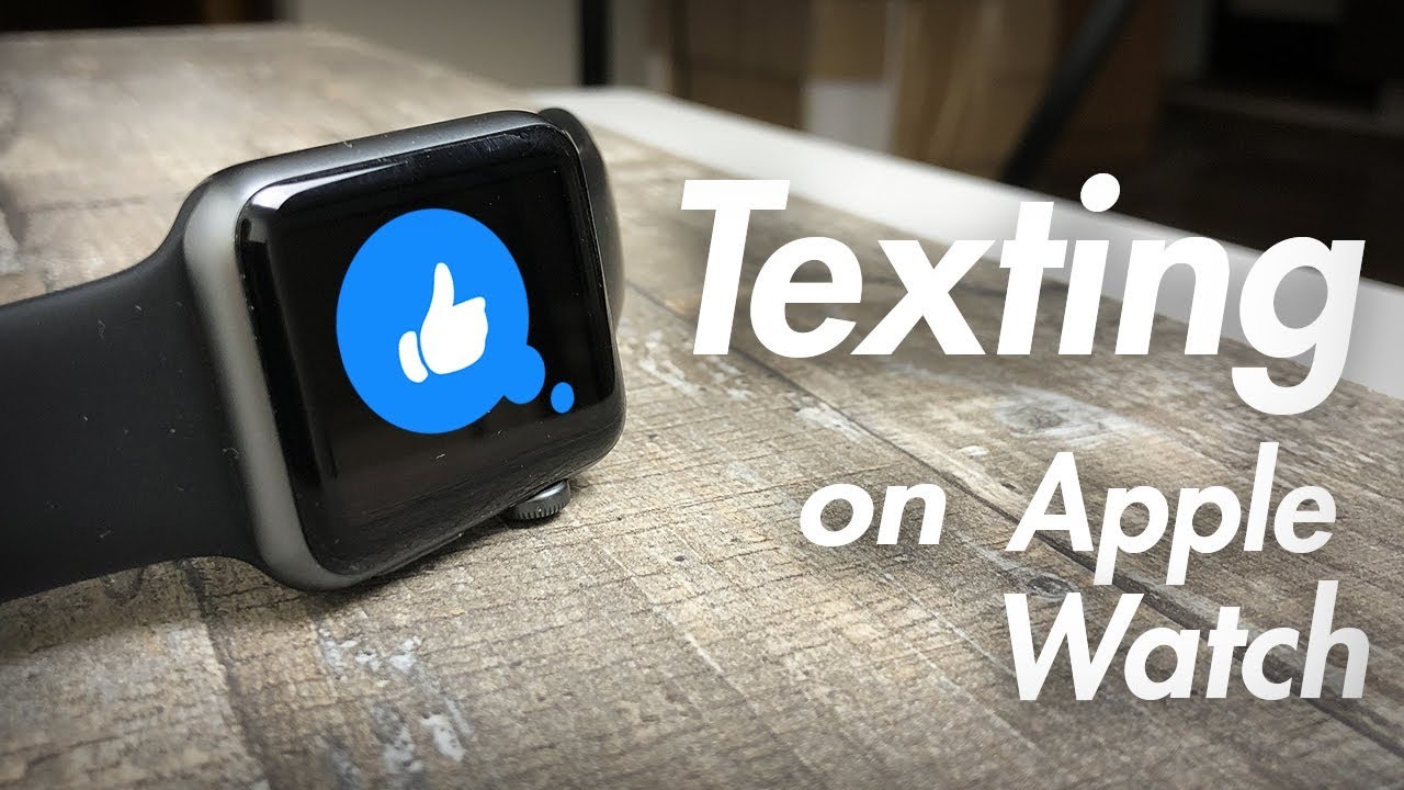 can you text on a apple watch series 2