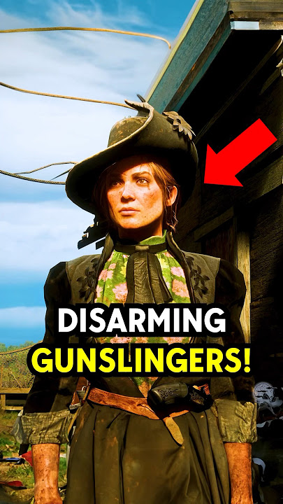 What Happens When Disarming Every Legendary Gunslinger in RDR2? 🤔