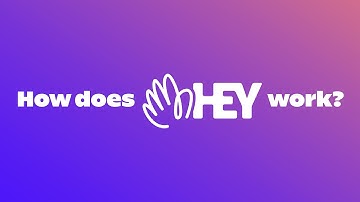 How email works in HEY - a quick tour