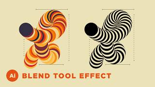 Illustrator Trick : Blend Tool Effect