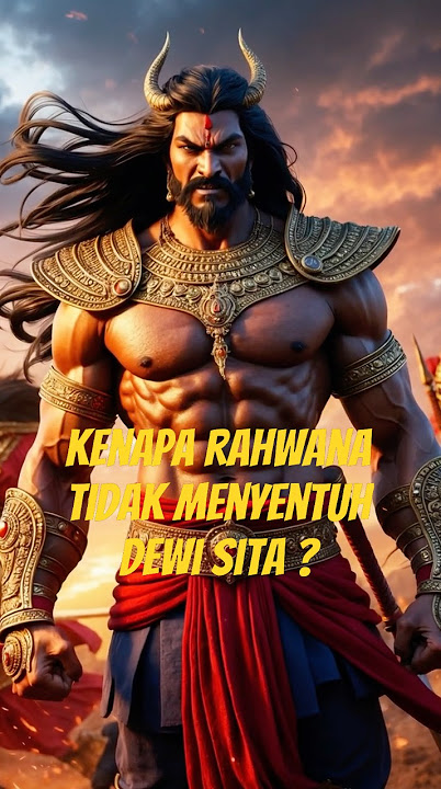 Mengapa Rahwana tidak menyentuh Sita ? #rahwana #ramba #sita #ramayana