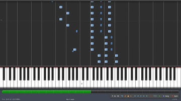 Czerny Exercise 83 from Practical Method for Beginners at 70BPM in Synthesia