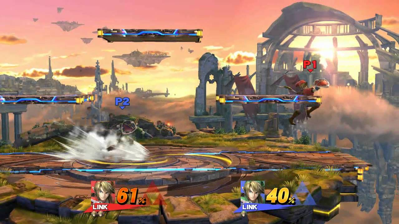 Nimious (Link) Vs. Glentendo (Link) SSB4 Friendlies Match 3 super smash bros. characters