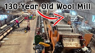 Calgary Custom Woolen Mills Wool Processing Trip