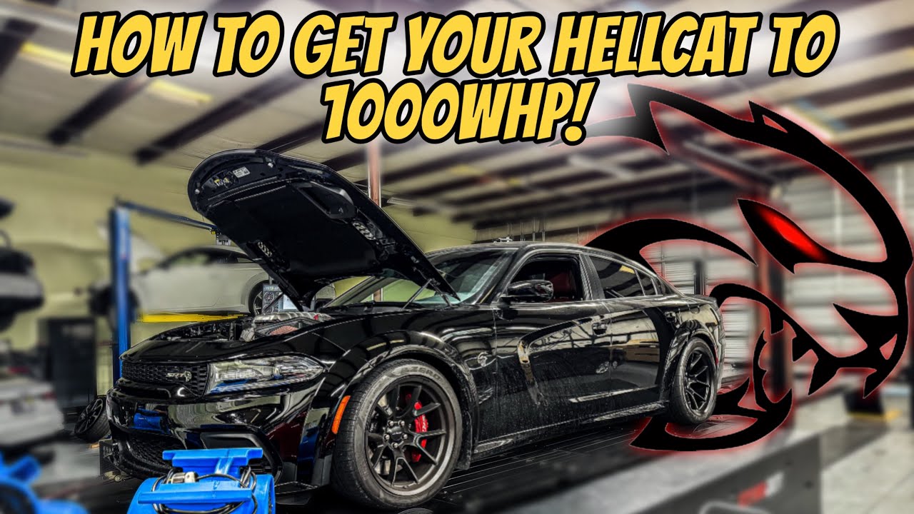 How To Make 1000HP In Your Hellcat! Simple Mods - YouTube