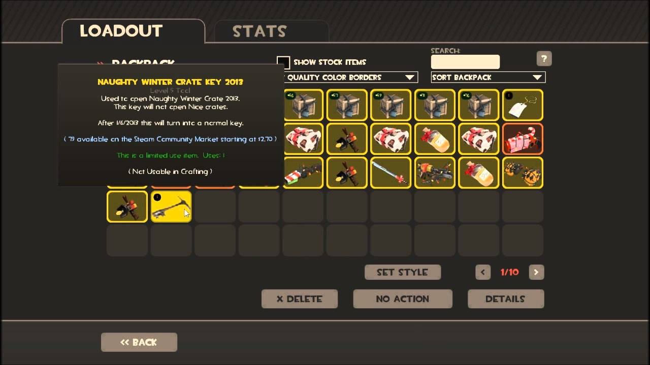 TF2 | Unboxing Naughty Crates 2013 | Ep. 1