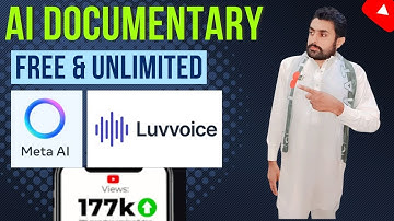 Master in AI Documentary with Meta AI + Luvvoice | Create Viral Videos with Free AI Tools 2025 🔥