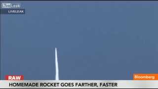 Homemade Rocket Reaches 121K Feet in 120 Seconds