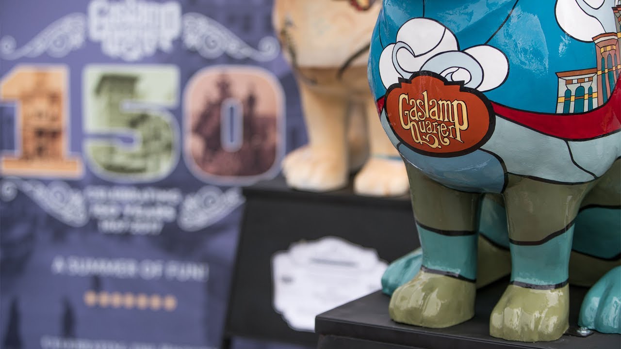 Celebrating San Diego Gaslamp Quarter 150th Anniversary