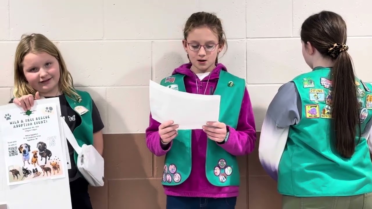 Adopt, don’t shop by Girl Scout troop 2552