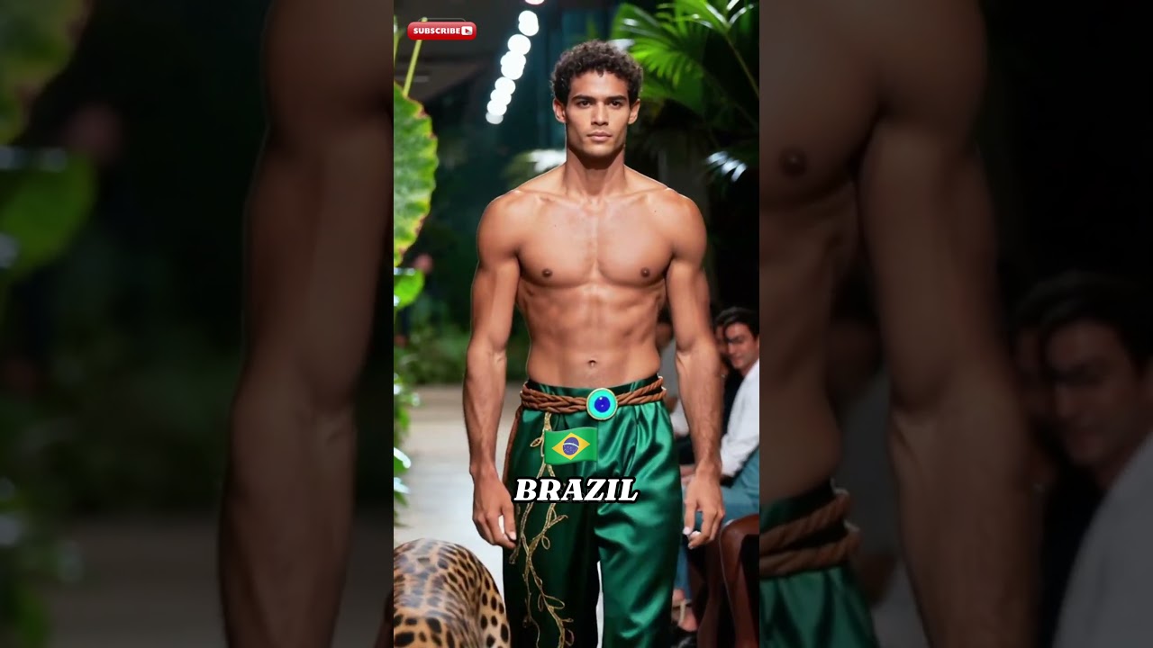 AI Fashion World Tour: 10 Nations as Supermodels on the Runway!