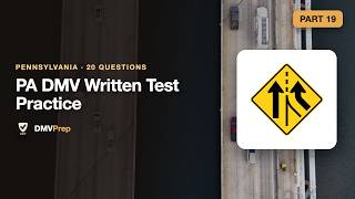 PA DMV Written Test Practice — Part 19 (2026)
