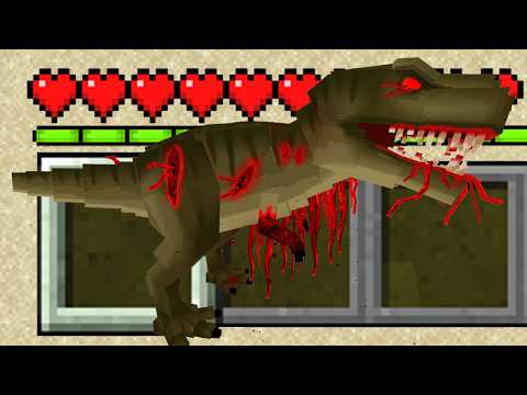 Minecraft PE : FORBIDDEN PARASITE T-REX MOD in Minecraft Pocket Edition