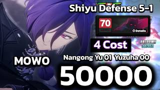 zzz4 Cost M0w0 Promeia  Nangong Yu U0026 Yuzuha  50k  Shiyu Defense 51  Zenless Zone Zero 281