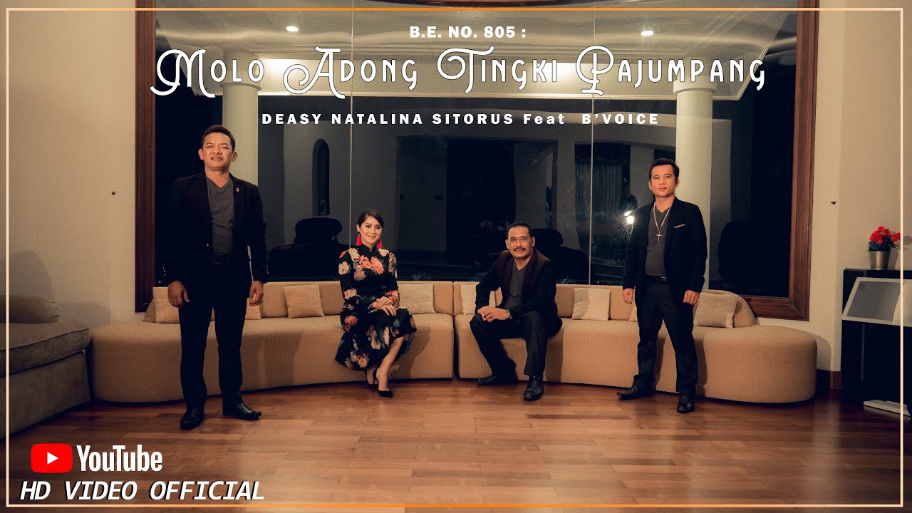 DEASY NATALINA SITORUS FEAT B'VOICE -  MOLO ADONG TINGKI PAJUMPANG (LAGU ROHANI BUKU ENDE)