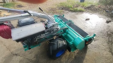 Máy cắt cỏ trục băm đường cắt 1,2m động cơ Vanguard 22hp , siêu địa hình