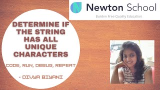 Determine if the string has all unique characters