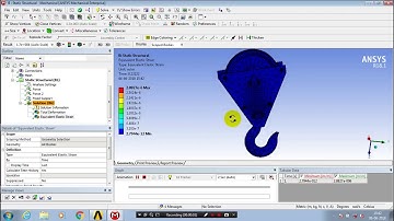 STATIC STRUCTURAL ANALYSIS OF CRANE PULLEY BLOCK IN ANSYS WORKBENCH