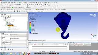 STATIC STRUCTURAL ANALYSIS OF CRANE PULLEY BLOCK IN ANSYS WORKBENCH