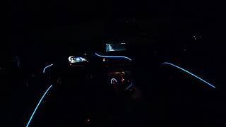 [4k] Interior Lighting  '19 BMW i8 11,6 kWh ALL colors