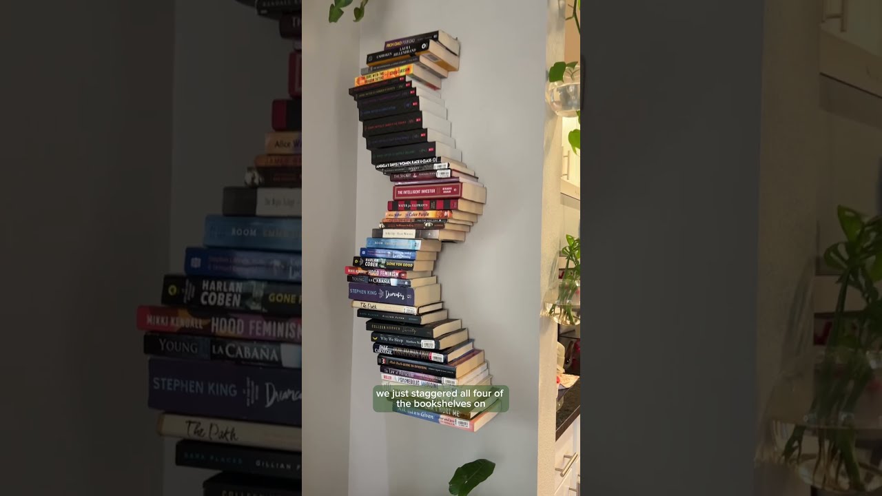 Fun Bookshelf Idea For Small Apartment Living Apartmentliving Decorating Decor