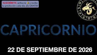 Daily Horoscope - Capricorn - September 22, 2026 screenshot 1