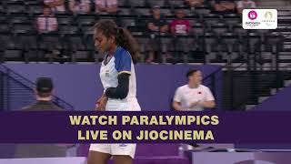 Dominant start by Thulasimathi Murugesan | Paralympics Badminton Highlights | JioCinema