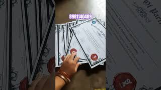 300 gsm paper certificate printing Avishmi,ph-8981140489 ichapur debitala online delivery available