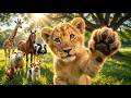Animal Names and Sounds for Toddlers | Learn Farm &amp; Wild Animals | cat, dog, cow, lion, horse