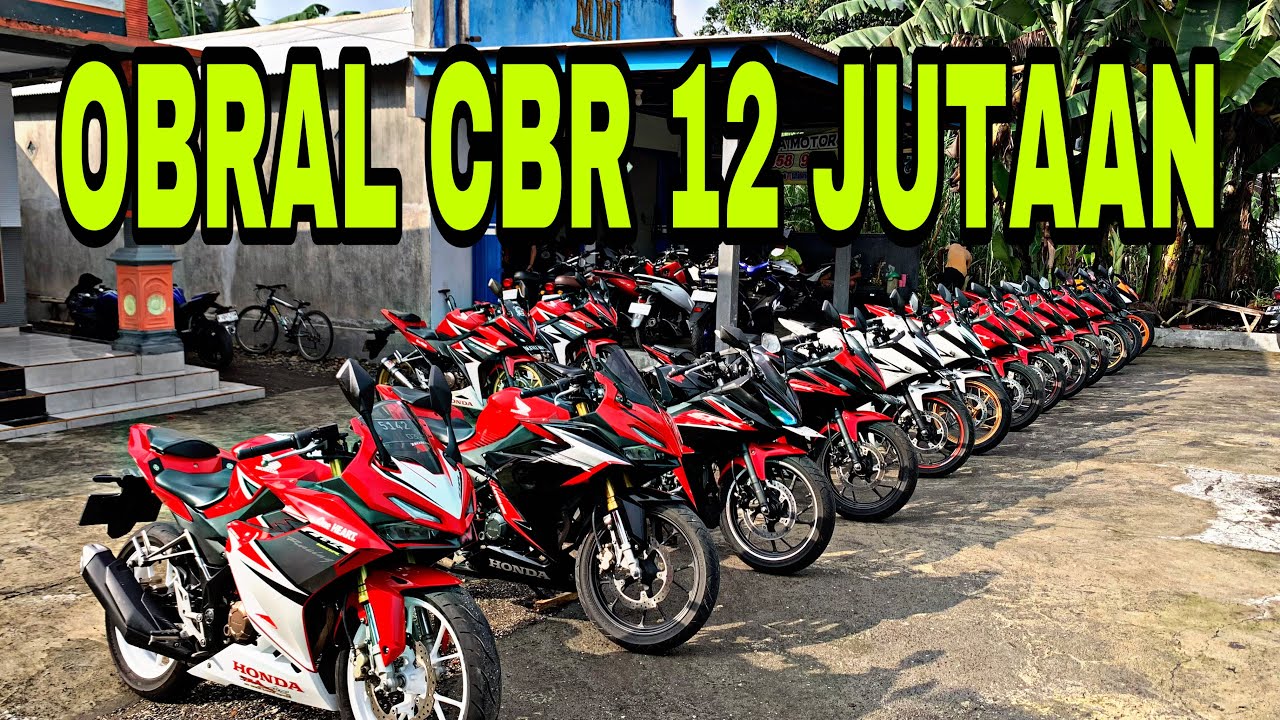 OBRAL CBR FACELIFT MULAI 12JUTAAN SURAT WAJIB LENGKAP SEMUA