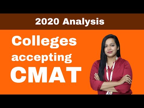 Top MBA colleges accepting CMAT | Top colleges accepting CMAT - Detailed Analysis