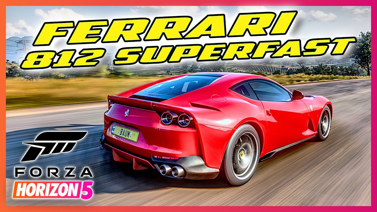 Forza Here's my take on the 812 Superfast! : r/forza