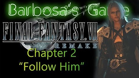 Ch.2 (1/2) Sephiroth appears! | cutscenes & dialogue only | Final Fantasy 7 Remake | HARD MODE