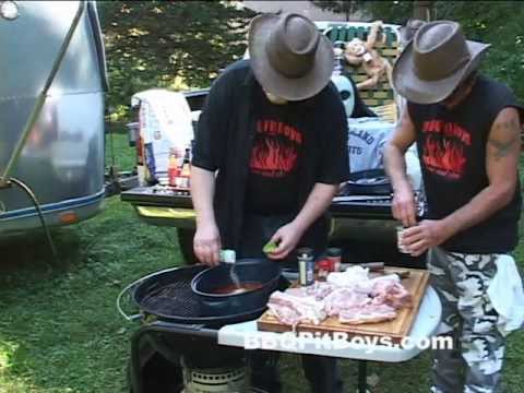 Pork Steaks and Beans by the BBQ Pit Boys