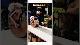 Scrap Metal Robot in Real Life | This Robot Is Made From Junk | DIY Metal Robot Walking #shorts