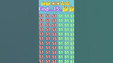 #quiz #braintestsolution #quiztime #puzzle #challenge #illusion #mathematics #ytshorts #ढूंढो