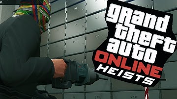 GTA ONLINE HEIST THE FLEECA BANK JOB - FULL GAMEPLAY WALKTHROUGH