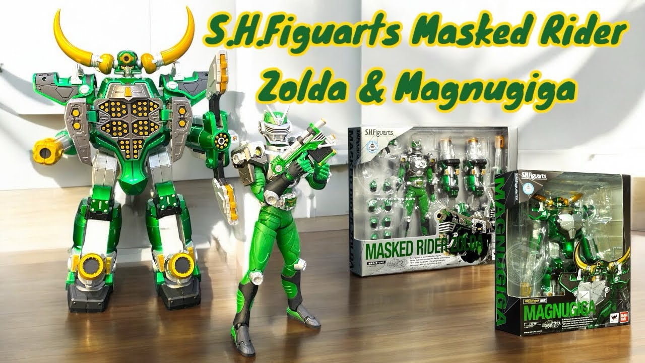 Review S.H.Figuarts Masked Rider Zolda & Magnugiga (Đập hộp SHF Kamen Rider Zolda & Magnugiga)